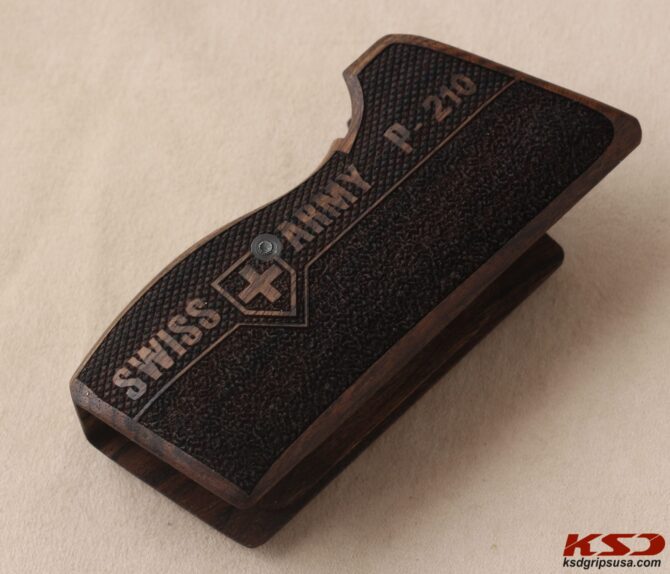 SIG P210-1/-2/-4/-5/-6/DK M49 Rhomlas Griffe ohne Fangschnurring-668