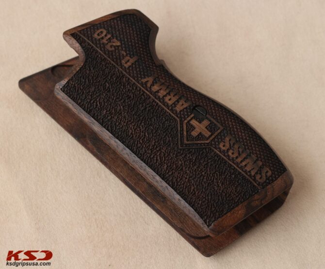 SIG P210-1/-2/-4/-5/-6/DK M49 Rhomlas Griffe ohne Fangschnurring-668