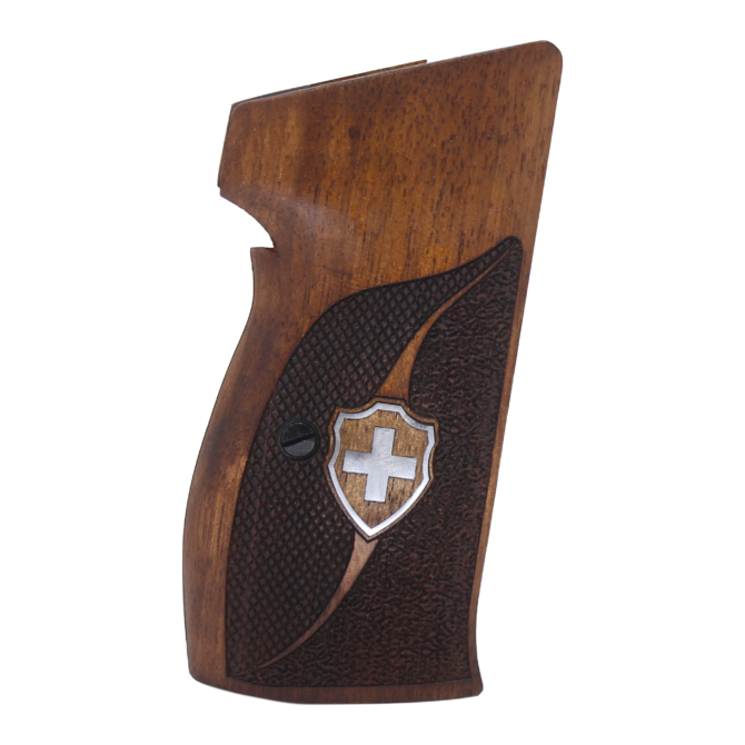 SIG P210-1/-4/-5/-6/DK M49 mit Tragering kompatible Walnussgriffschalen-673