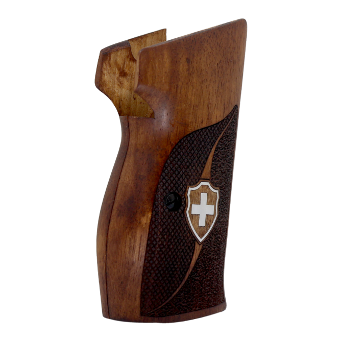 SIG P210-1/-4/-5/-6/DK M49 mit Tragering kompatible Walnussgriffschalen-673